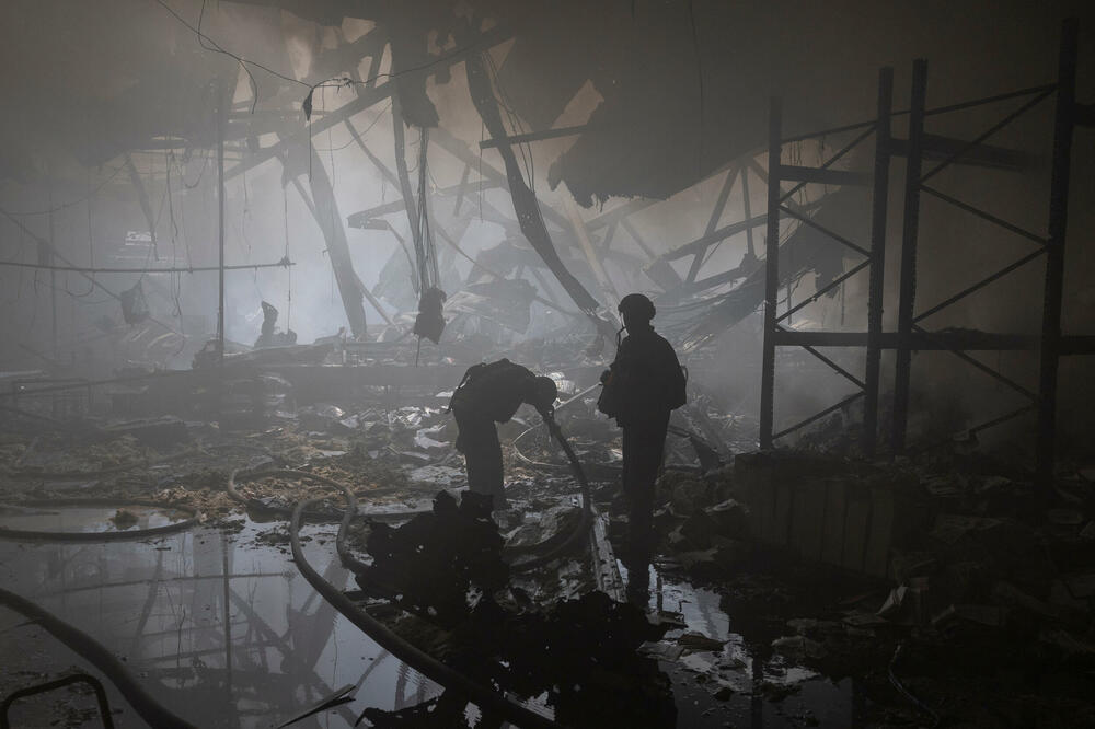 Detalj nakon napada na Harkov, Foto: Reuters