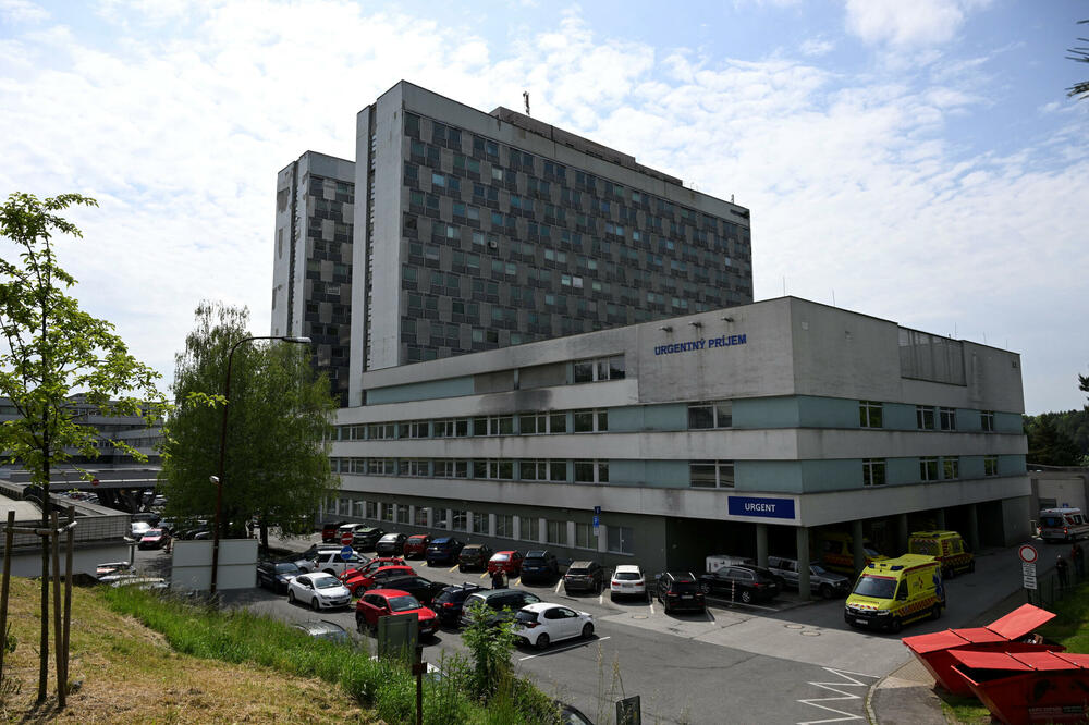 Bolnica u kojoj je Fico u Banskoj Bistrici, Foto: Reuters
