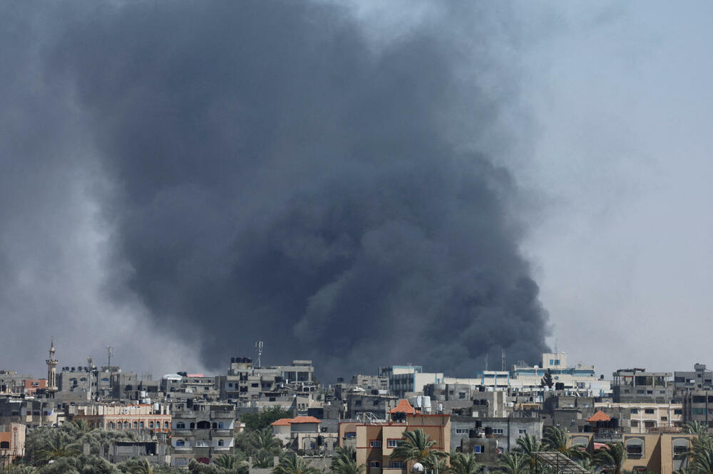 Bombardovanje Rafe, Foto: REUTERS