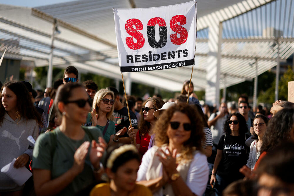 Španija protest zbog turizma