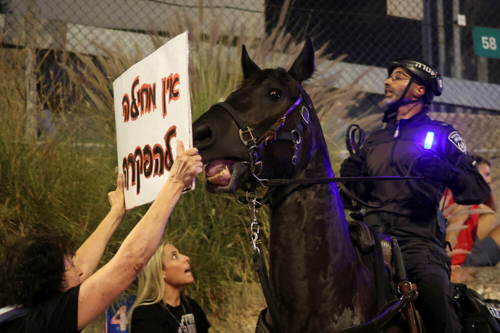 Sa protesta u Tel Avivu, Foto: REUTERS