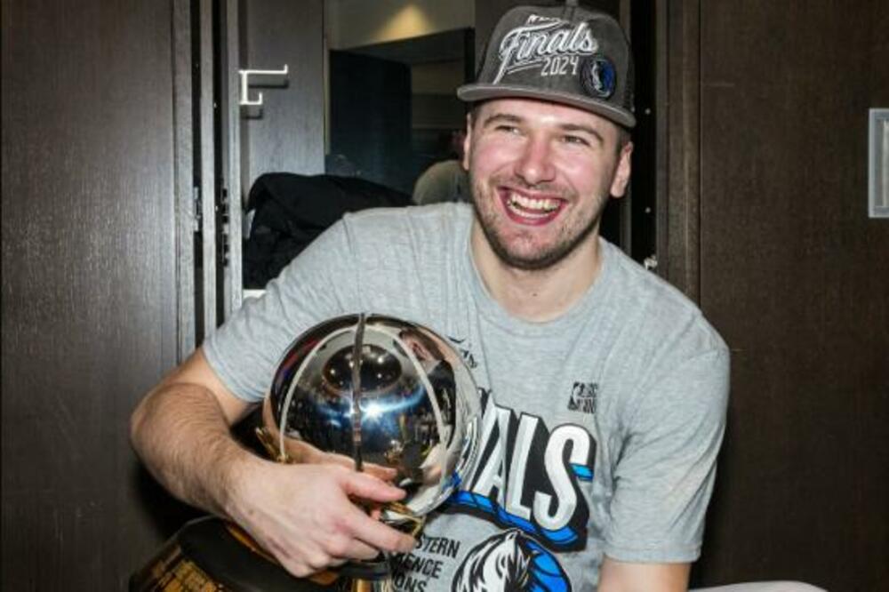 MVP finala Zapada: Luka Dončić nakon što je još jednom držao čas Minesoti, Foto: Dallas Mavericks/X