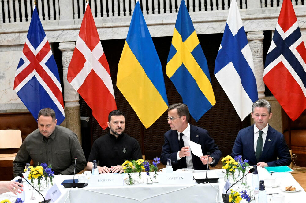 Zelenski na samitu u Švedskoj, Foto: REUTERS