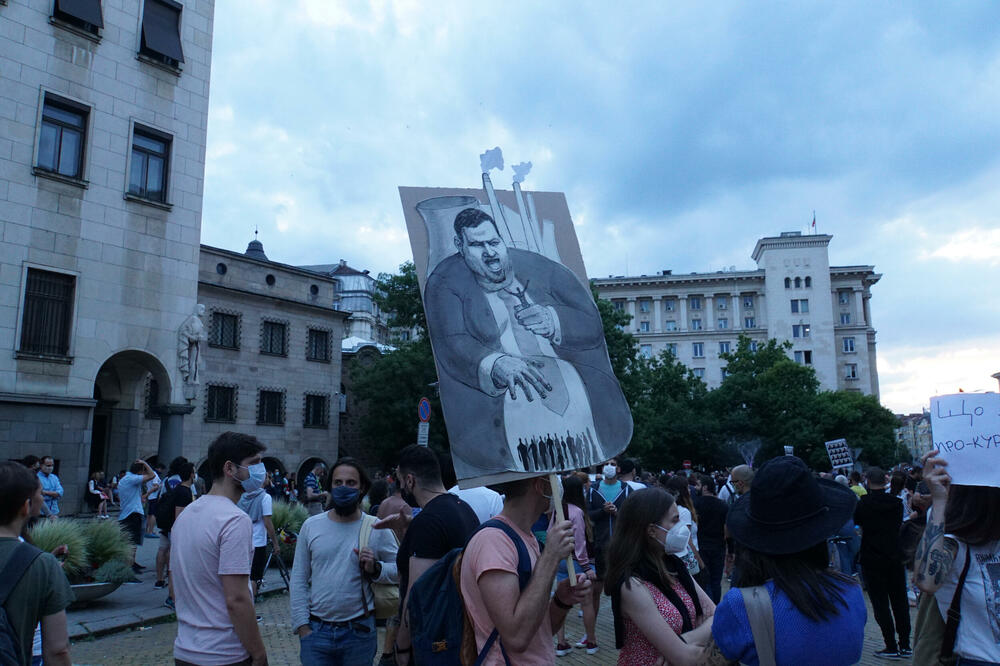 Protesti u Sofiji u julu 2020. godine, Foto: Shutterstock