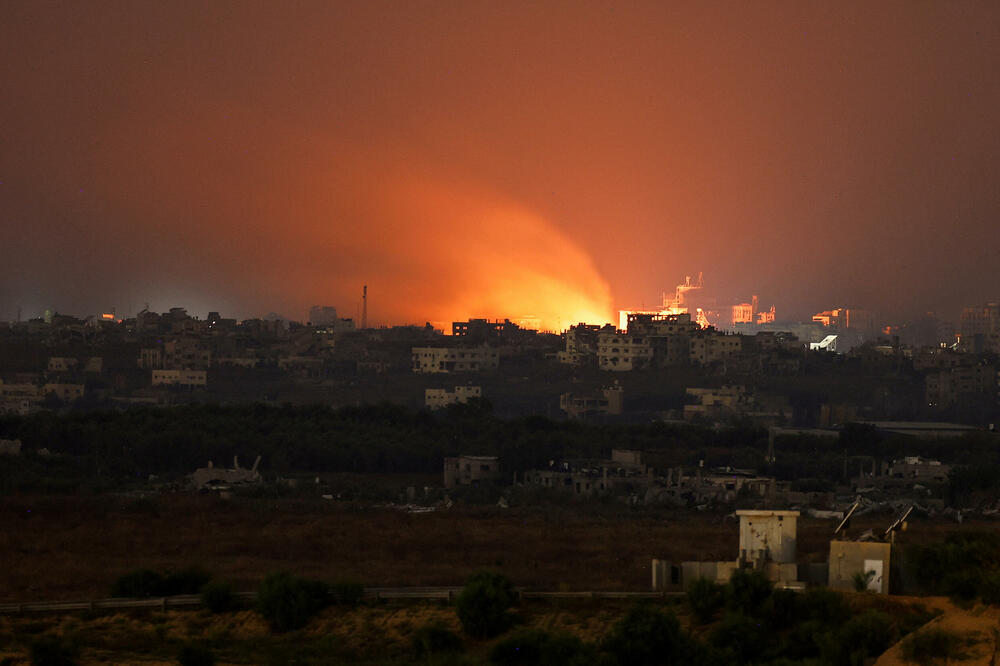 Snimci sa sjevera Gaze, Foto: Reuters