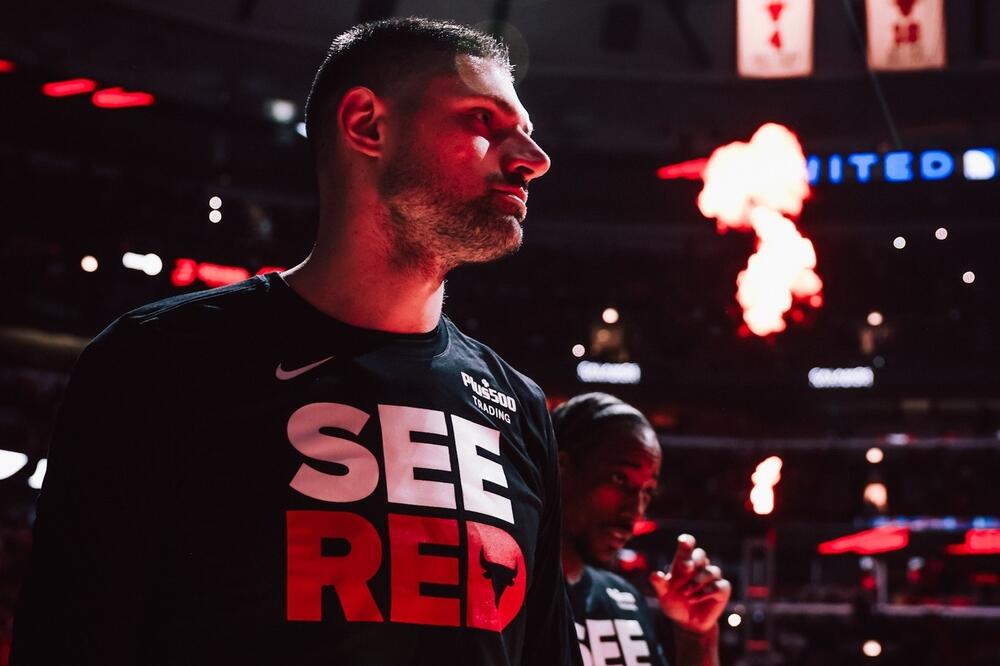 Koliko je realan pogled ka San Francisku: Nikola Vučević, Foto: Chicago Bulls/Facebook