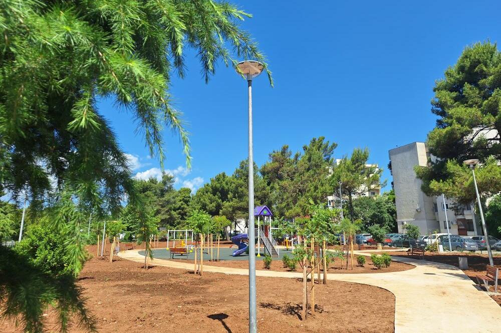 Novi park u Bloku VI, Foto: Glavni grad Podgorica