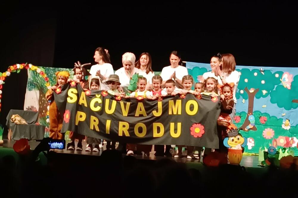 Sa predstave "Sačuvajmo prirodu", Foto: Privatna arhiva