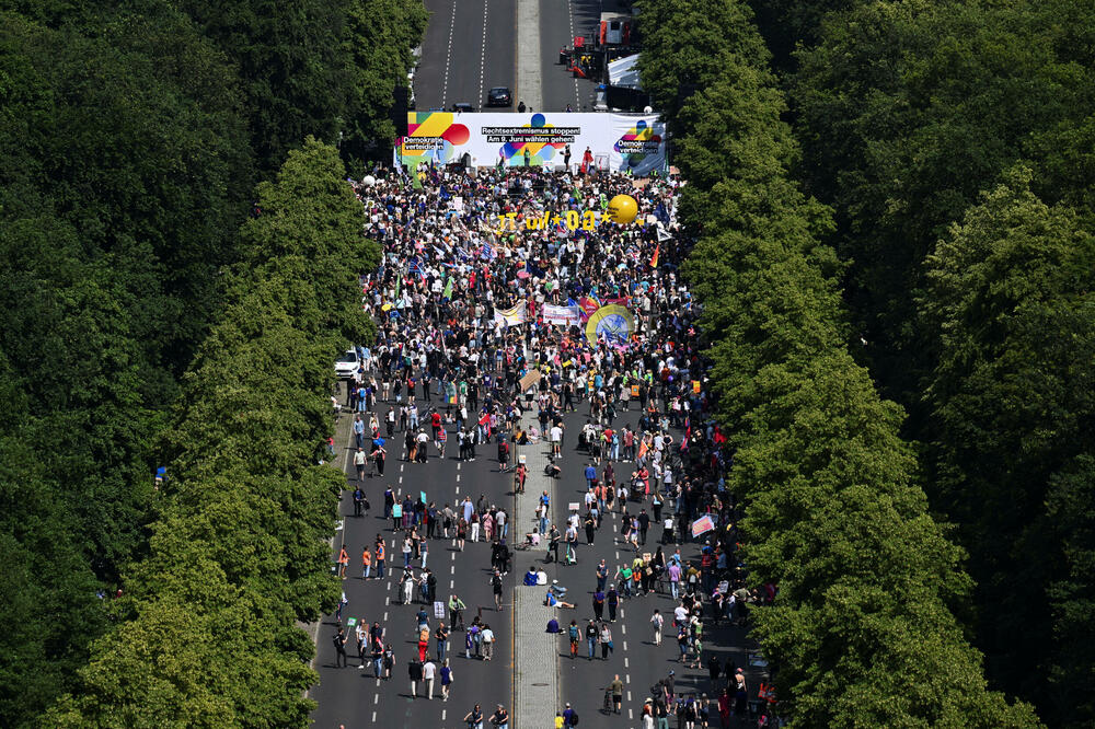 Demonstracije u Berlinu, Foto: Reuters