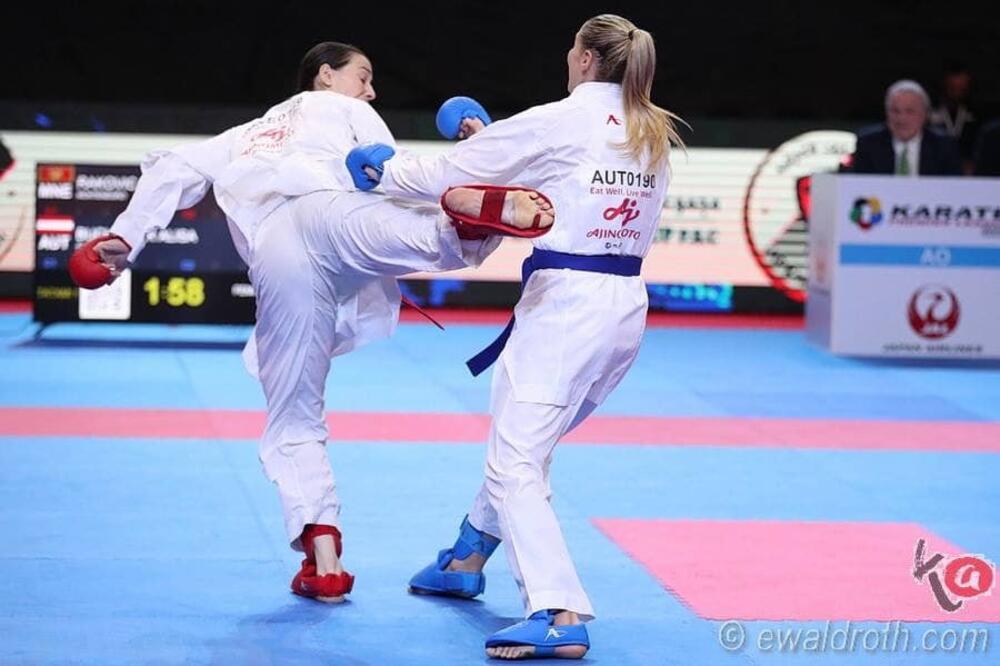 Marina Raković je prva u Crnu Goru donijela medalju sa Evropskih olimpijskih igara, Foto: WKF