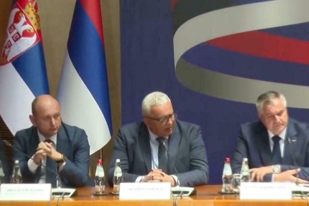 “Nismo svi isti u Crnoj Gori”: Mandić i Knežević u Beogradu, Foto: Screenshot NSD