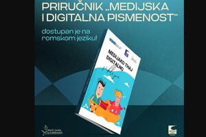 Objavljen priručnik "Medijska i digitalna pismenost“ na romskom...