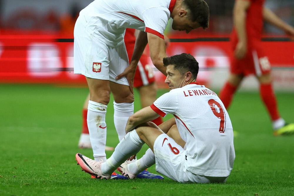 Levandovski tokom meča sa Turskom, Foto: Reuters