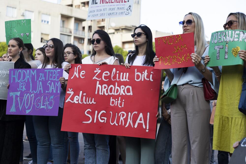 Sa protesta, Foto: NVO Sistem