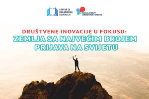 Crna Gora prva u svijetu po broju prijava za Social Impact Award...