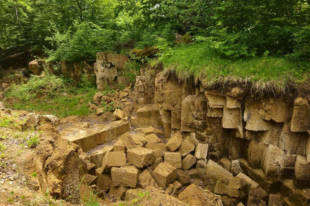 Mjesto gdje se, prema NVO Euromost, vrši nezakonita eksploatacija, Foto: Euromost