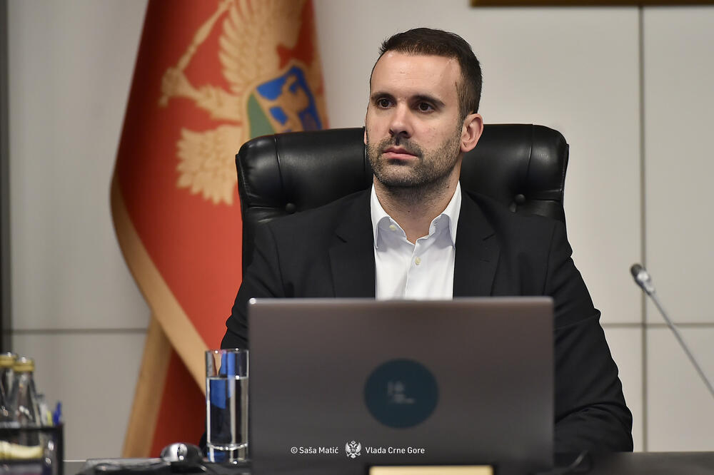 Sa sjednice: Spajić, Foto: Saša Matić/Vlada Crne Gore