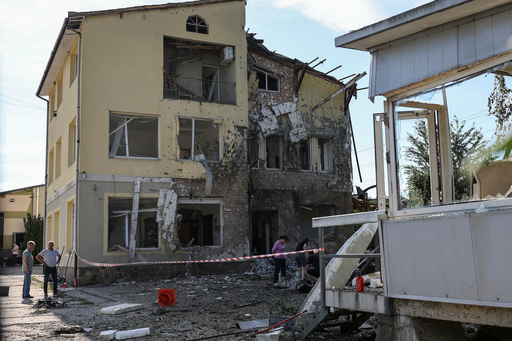 Detalj nakon jednog od ranijih napada na Lavov, Foto: Reuters