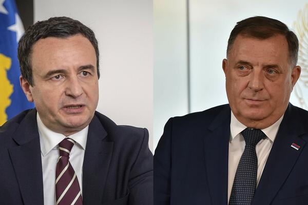 Aljbin Kurti albanski Milorad Dodik