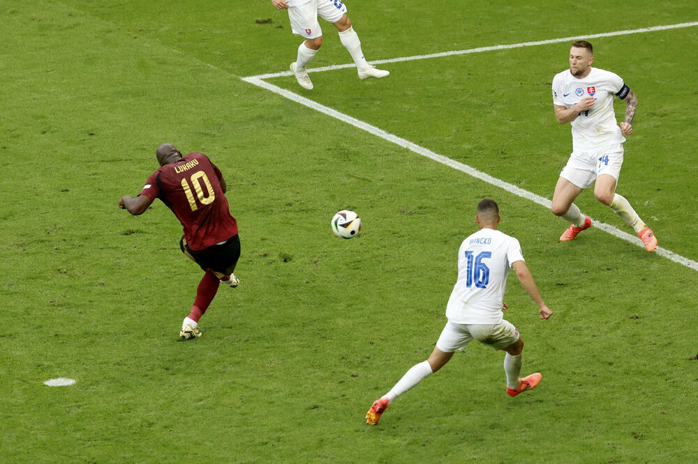 Lukaku postiže jedan od poništenih golova, Foto: Reuters