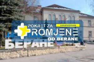 PzP Berane: Skraćenje mandata lokalnom parlamentu i novi izbori...