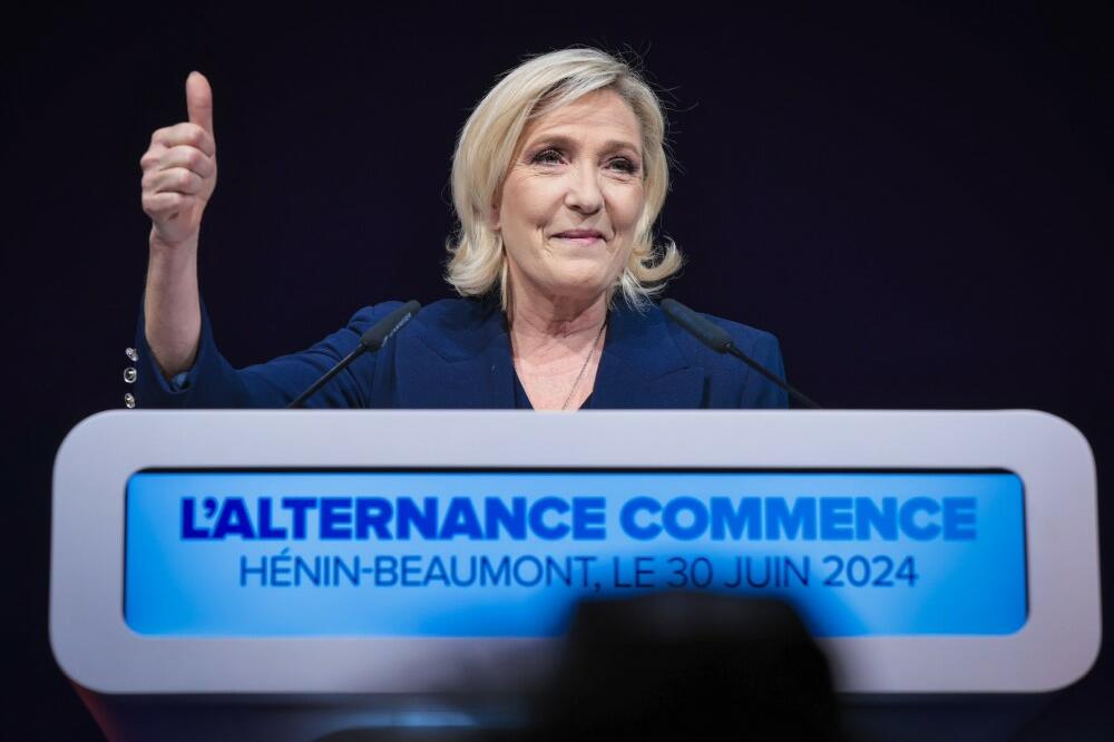 Marin Le Pen, Foto: Cuenta Oficial Marine Le Pen en/HANDOUT/EPA-EFE