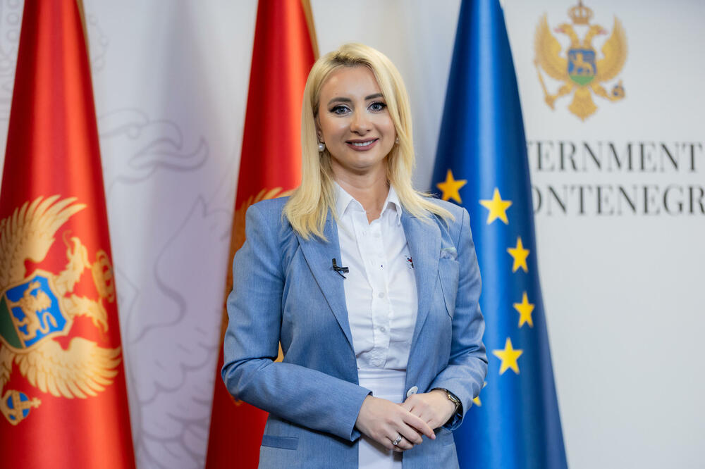 Ministarka evropskih poslova Maida Gorčević, Foto: Vlada Crne Gore
