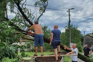 DPS: Nevrijeme teško pogodilo Zetu, nema službi opštine na terenu,...