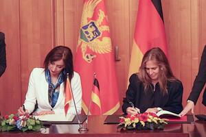 Crna Gora i Njemačka potpisale sporazum o saradnji u oblasti...