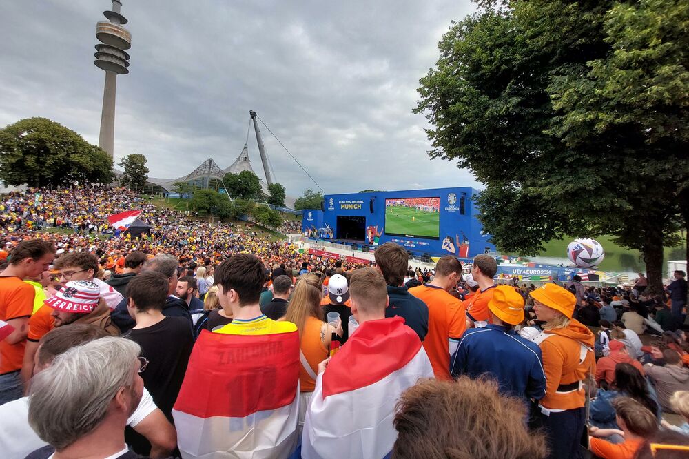 Glavni video bim u fan zoni smješten je na jezeru Olimpijskog parka, Foto: Kosta Bošković