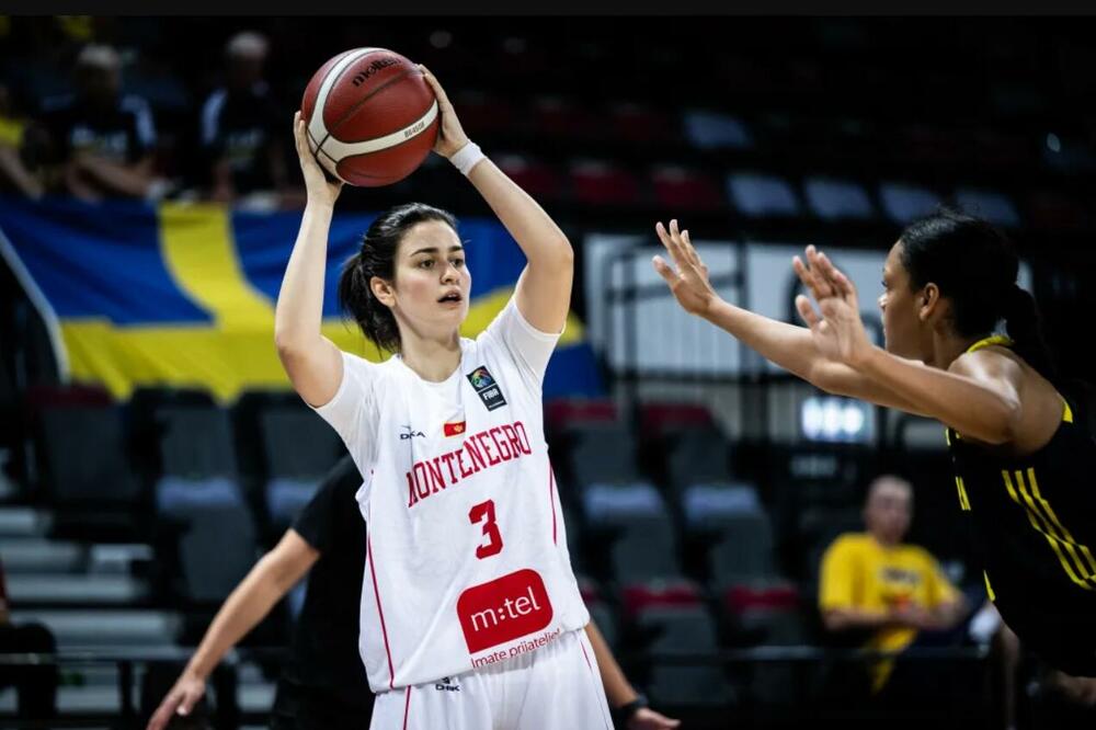 Jovana Savković na današnjem meču, Foto: FIBA