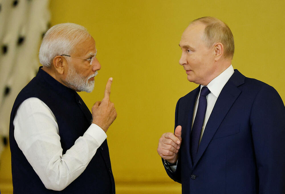 Modi i Putin