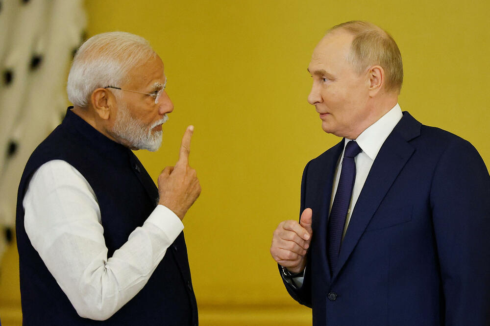 Modi i Putin, Foto: REUTERS