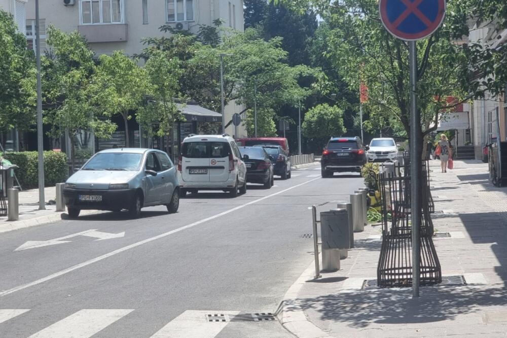 Glavni radovi na Ulici Balšića u Podgorici završeni, Foto: Nikola Saveljić