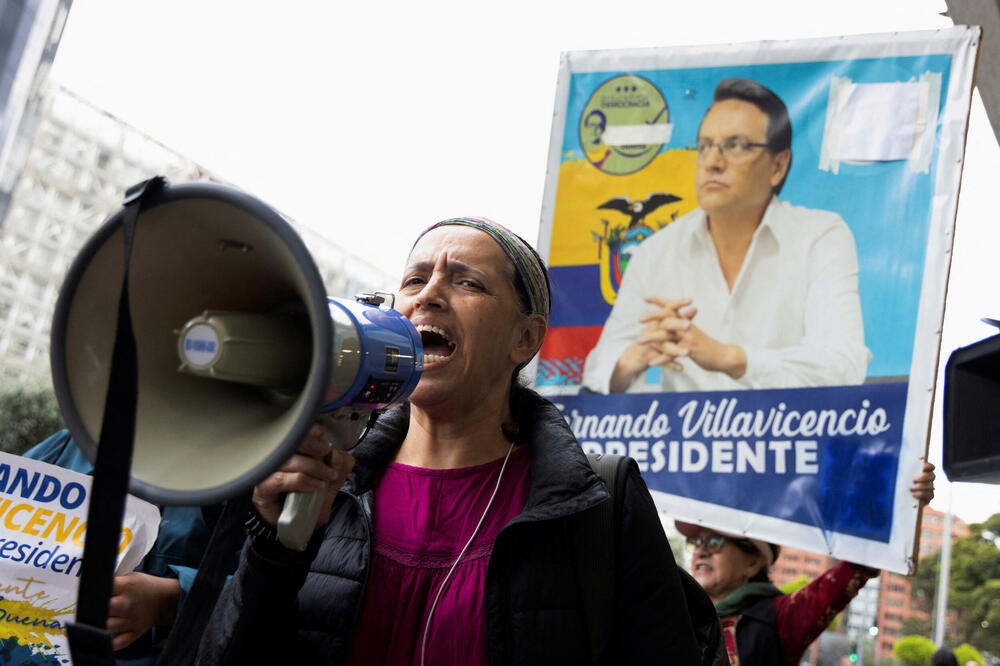 Aleksandra Viljavisensio, sestra ubijenog, Foto: Reuters