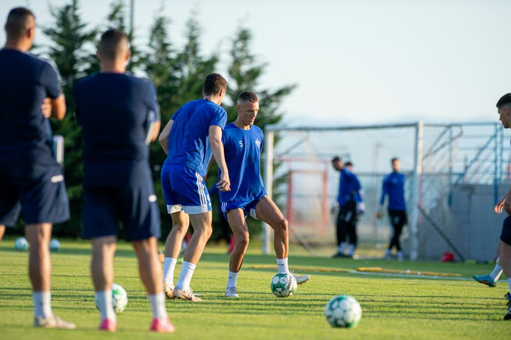 Serikov na treningu Budućnosti, Foto: FK Budućnost