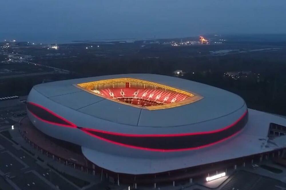 Stadion 19.maj na kojem će se igrati meč, Foto: Printscreen YouTube