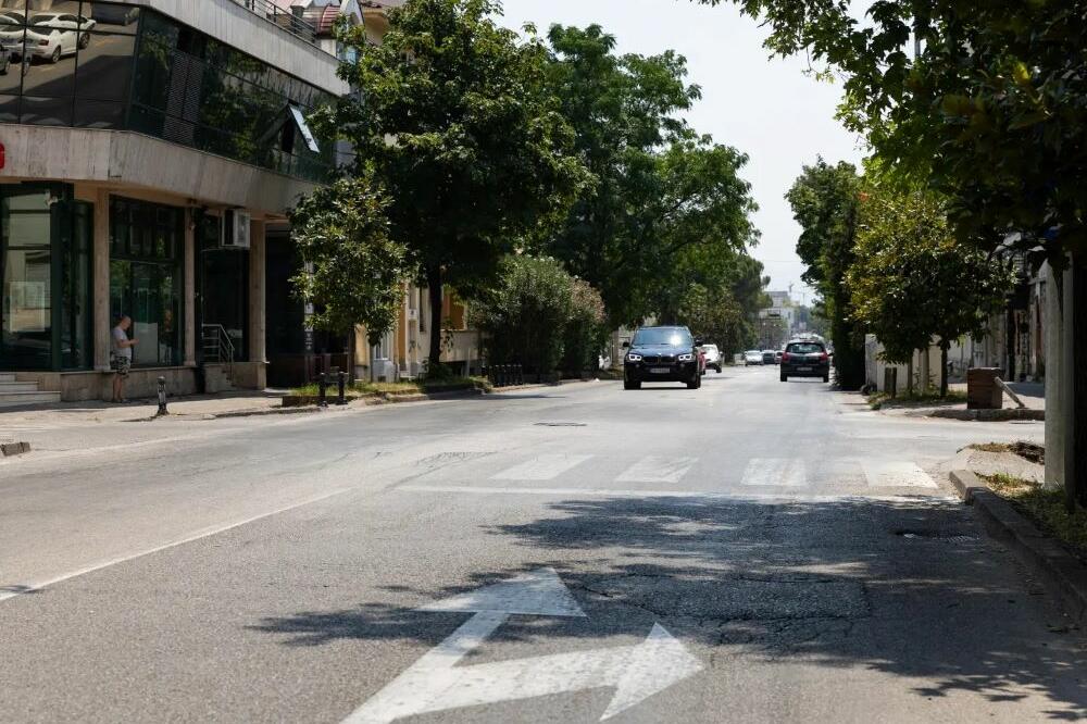 Ulica Marka Miljanova u Podgorici, Foto: Glavni grad Podgorica