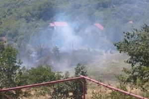 Cetinje: Lokalizovan požar na području Bokova, vatra ugrožavala...