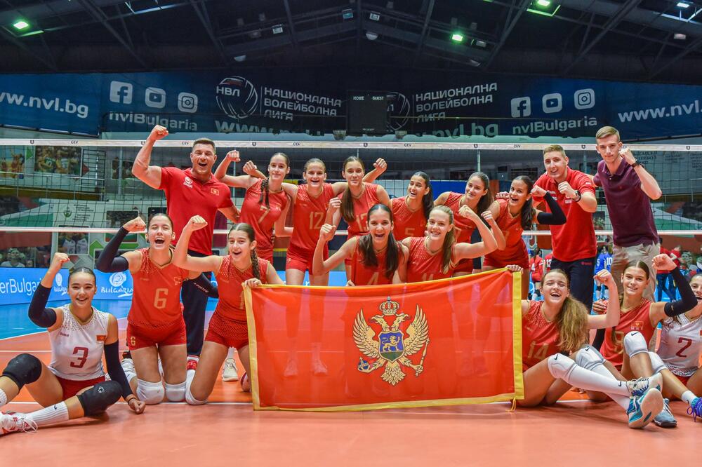 Ženska pionirska odbojkaška reprezentacija Crne Gore, Foto: BVA