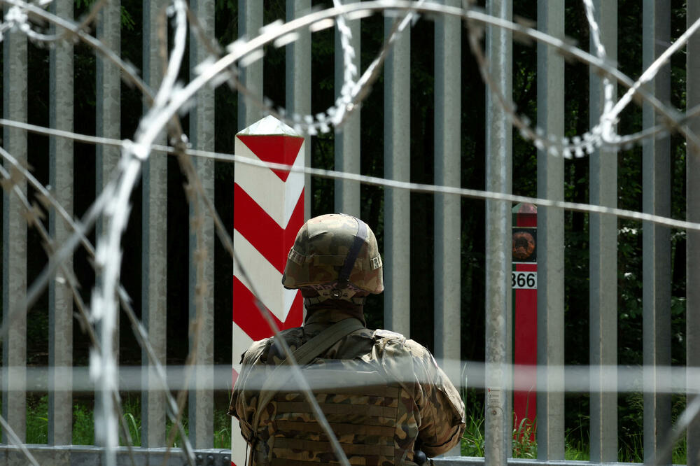 Detalj sa granice Poljske i Bjelorusije, Foto: Reuters