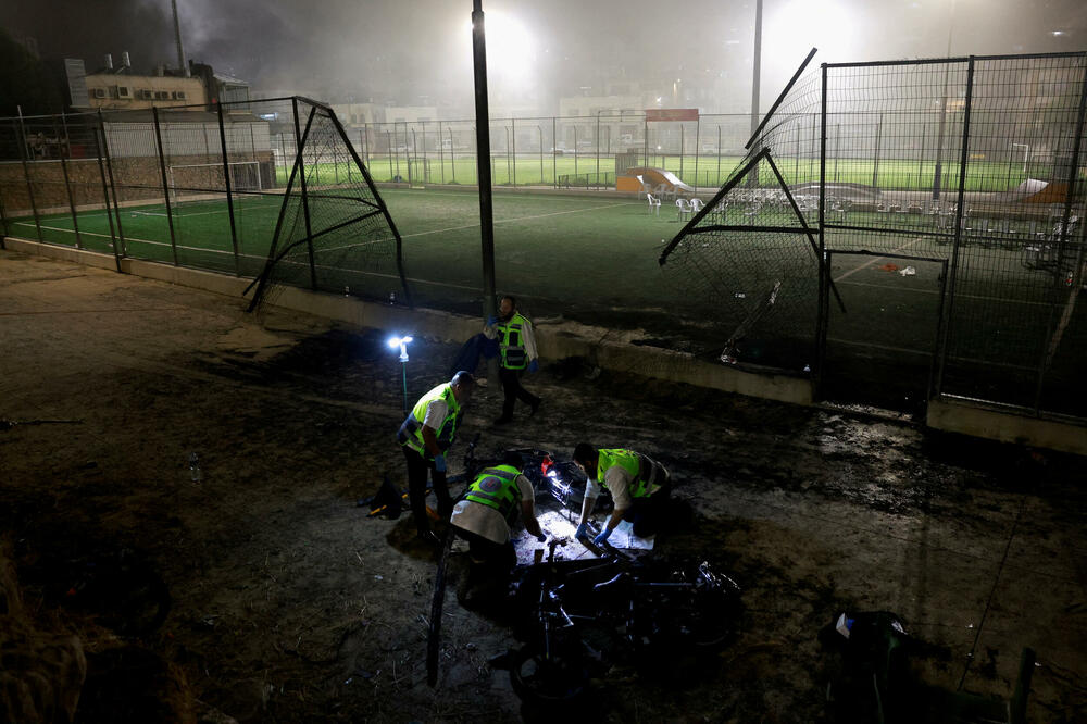 Mjesto na Golanskoj visoravni koje je napadnuto, Foto: Reuters