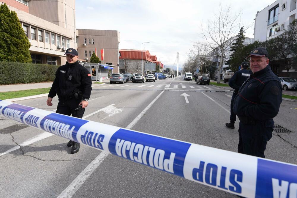 Uviđaj nakon bombaškog napada u Osnovnom sudu 2023. godine, Foto: BORIS PEJOVIC