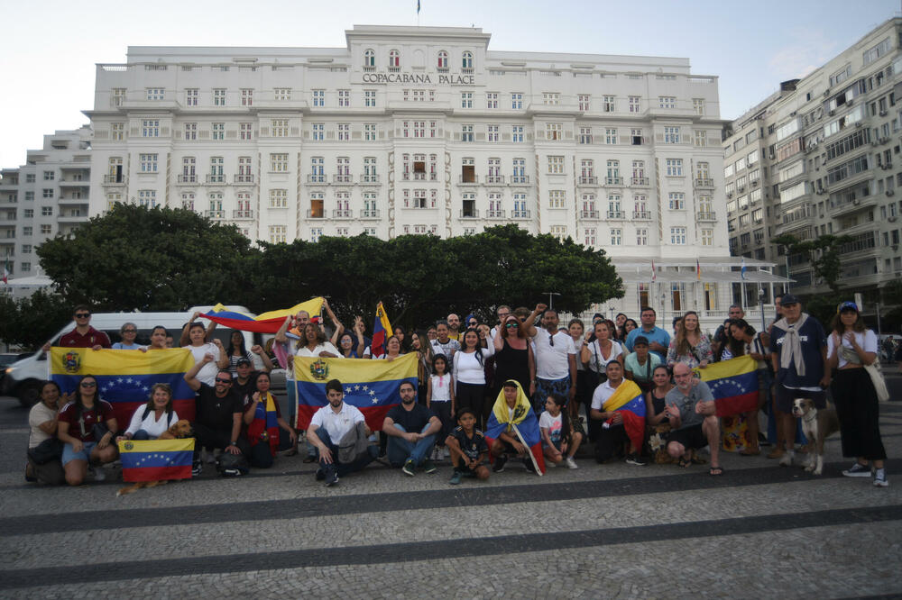 Protest pristalica Gonzaleza, Foto: Reuters