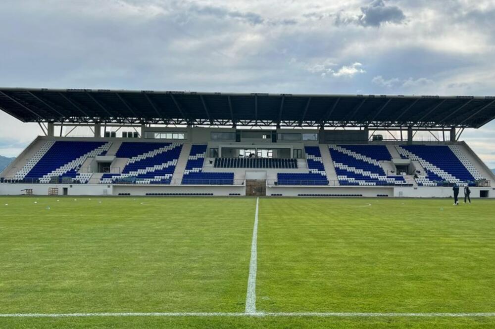 Zapadna tribina stadiona Sutjeske, Foto: FSCG