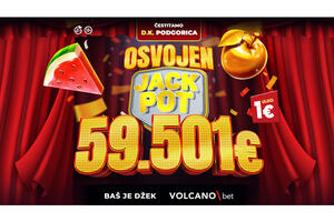 Osvojen Volcano Jackpot u vrijednosti od 59.501€