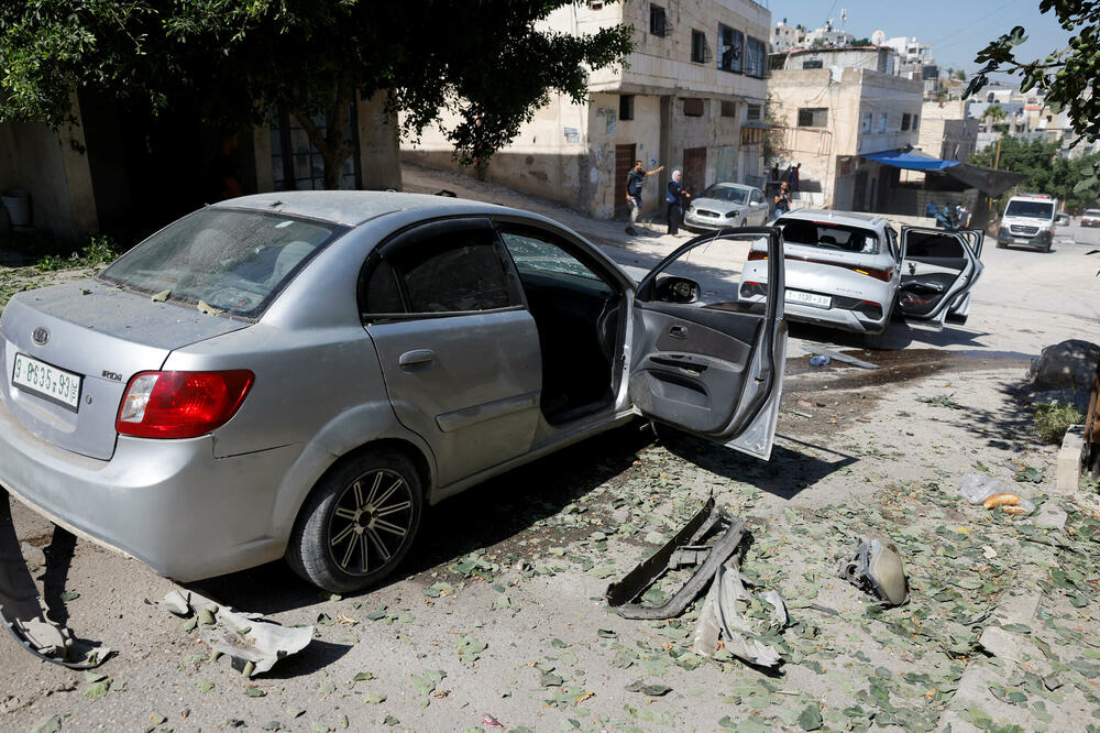 Posljedice izraelskog vazdušnog napada u Dženinu, Foto: Reuters