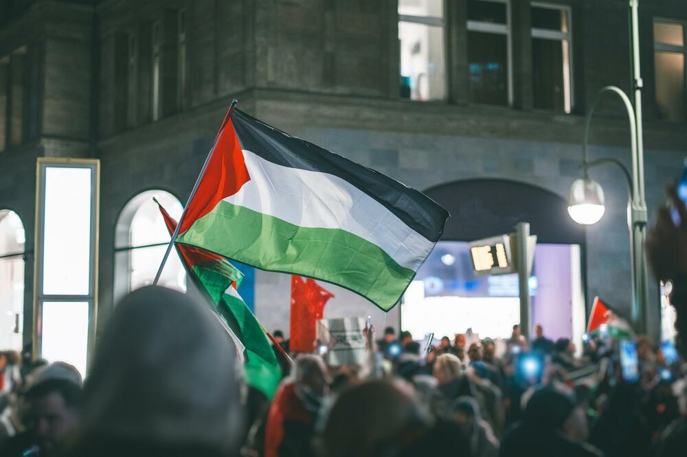 Detalj sa propalestinskih protesta u Berlinu (Ilustracija), Foto: Shutterstock