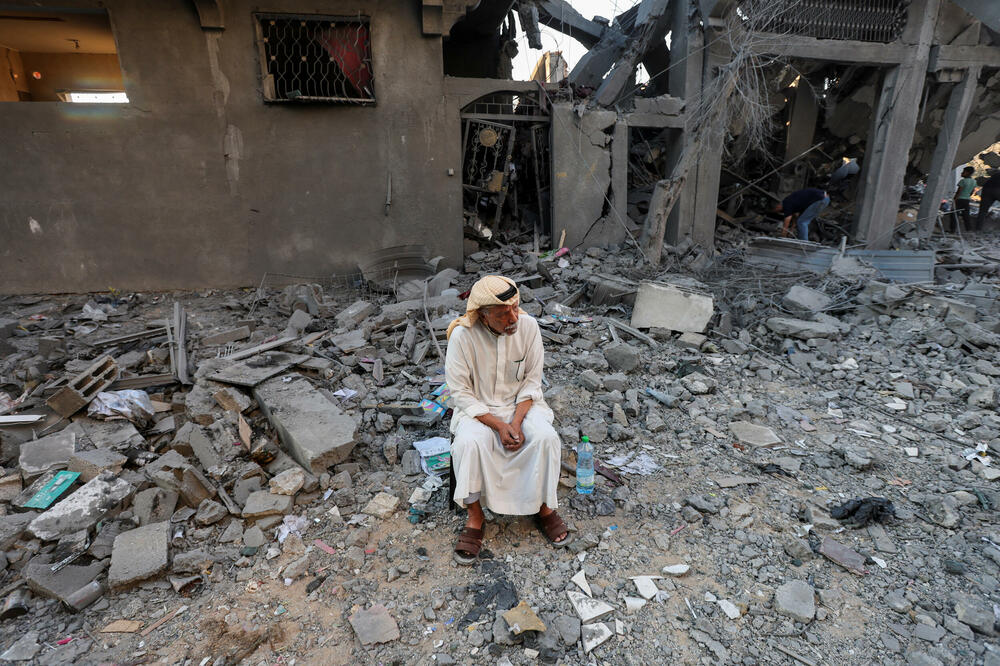 Posljedice izraelskog bombardovanja centralne Gaze, Foto: REUTERS