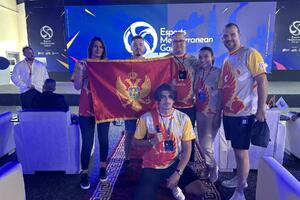 Istorijska medalja za Crnu Goru na mediteranskim esport igrama u...